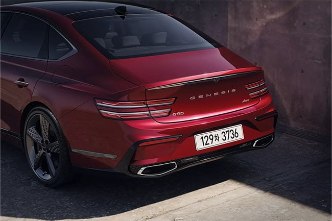 2026 Genesis G80 appearance