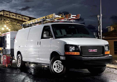 2015 GMC Savana Cargo appearance