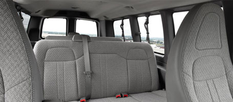 2016 GMC Savana Passenger comfort