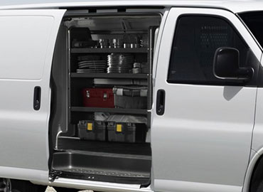 Available Sliding Side Cargo Door