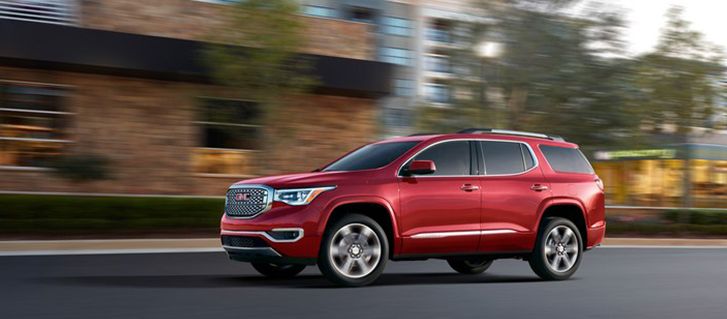 2019 GMC Acadia Denali performance