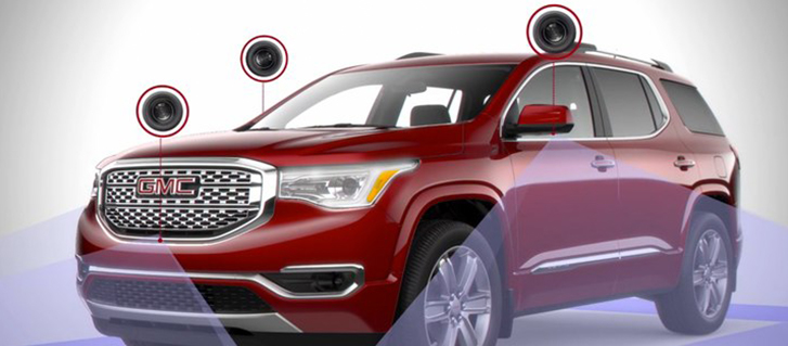 2019 GMC Acadia Denali Surround Vision