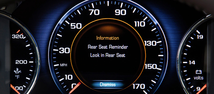 2019 GMC Acadia Rear Seat Reminder