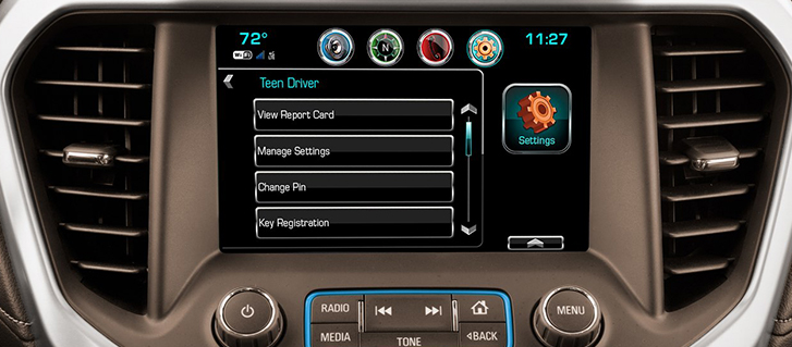 2019 GMC Acadia Teen Driver Mode