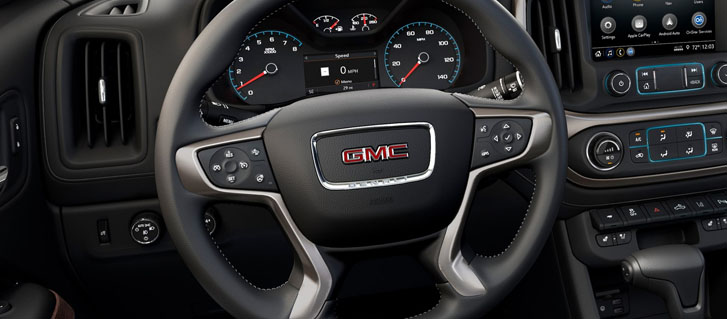 Heated Leather-Wrapped Steering Wheel