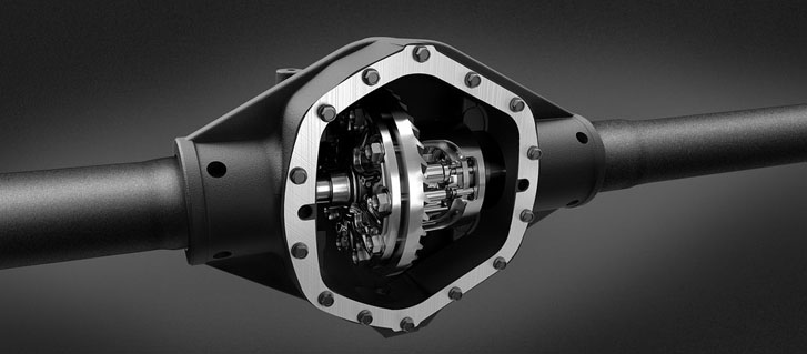 Available Eaton® Automatic Locking Rear Differential