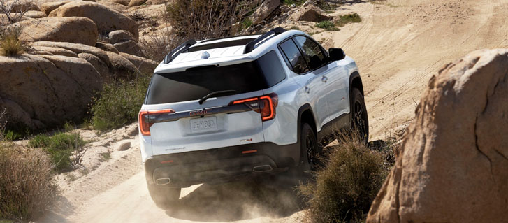 2020 GMC Acadia AT4 performance