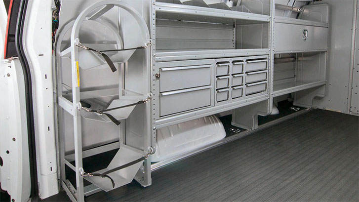 2020 GMC Savana Cargo Van comfort