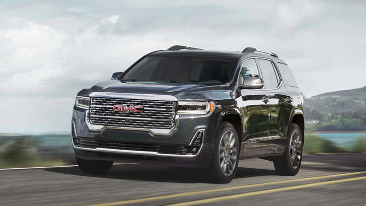 2021 GMC Acadia Denali performance