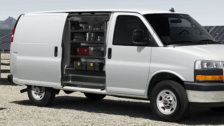 2021 GMC Savana Cargo appearance