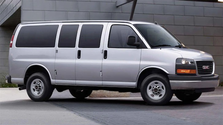 2021 GMC Savana Passenger appearance