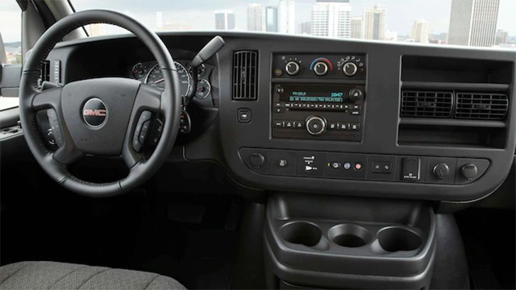 2021 GMC Savana Passenger comfort