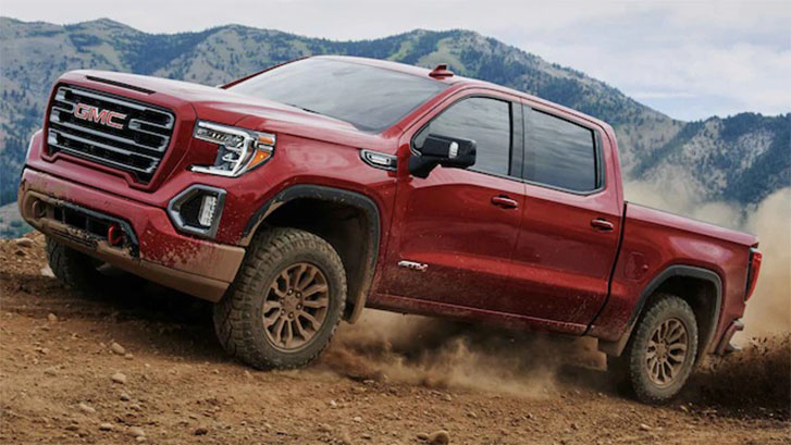 2021 GMC Sierra 1500 AT4 performance