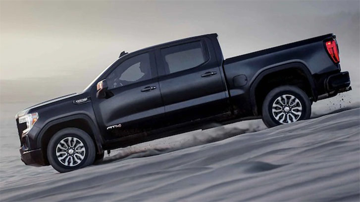 2021 GMC Sierra 1500 AT4 performance