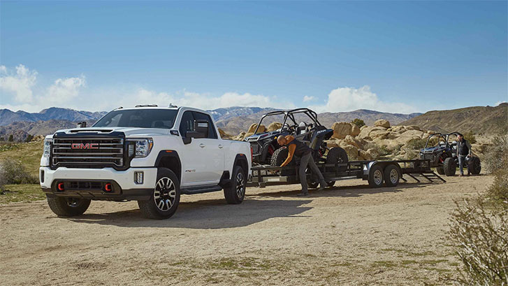 2021 GMC Sierra 2500 AT4 performance