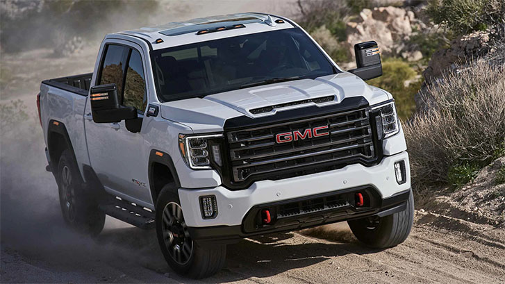 2021 GMC Sierra 2500 AT4 performance