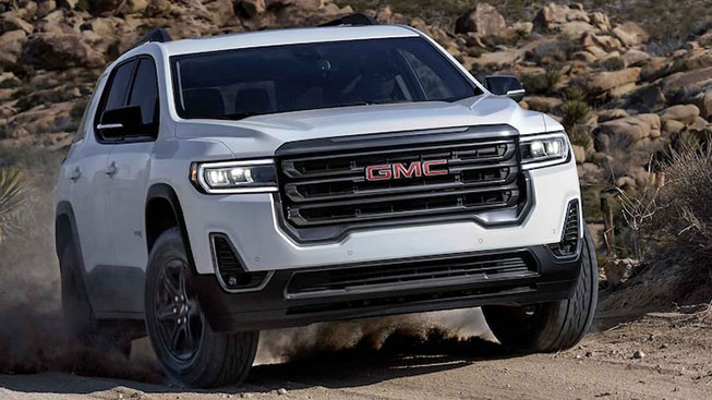 2022 GMC Acadia AT4 appearance