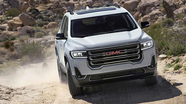 2022 GMC Acadia AT4 performance