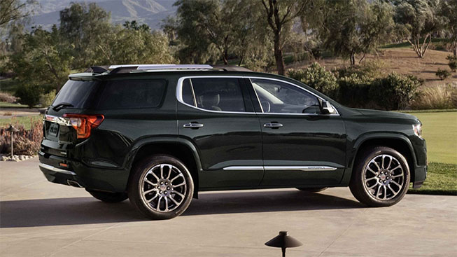 2022 GMC Acadia Denali appearance