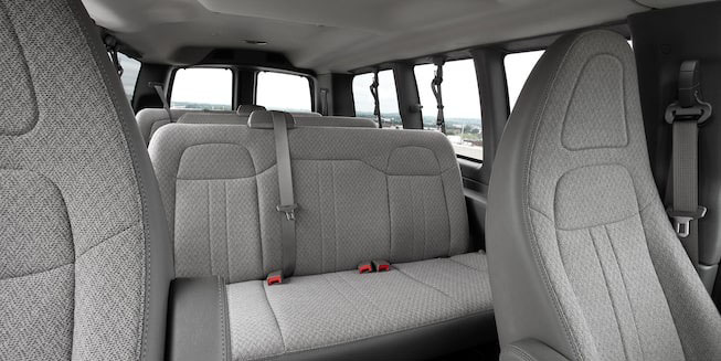 2024 GMC Savana Passenger comfort