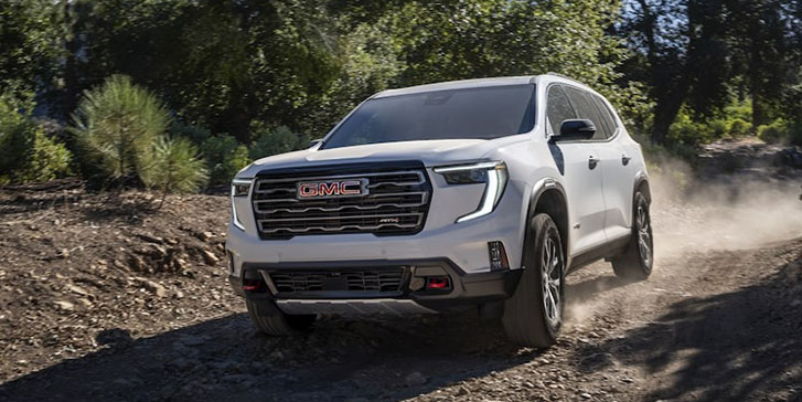 2025 GMC Acadia AT4 performance