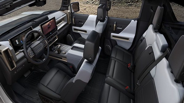 2025 GMC Hummer EV Pickup comfort