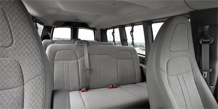 2025 GMC Savana Passenger comfort