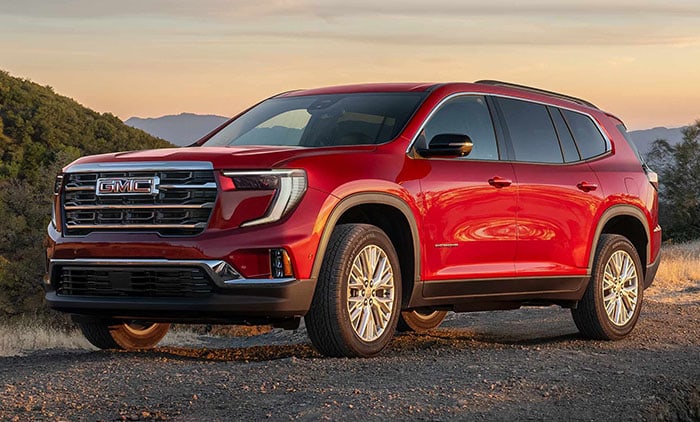 2026 GMC Acadia appearance