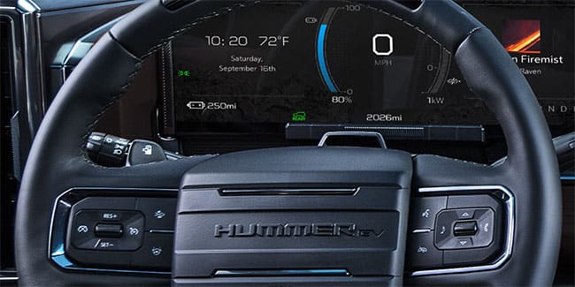 2026 GMC Hummer EV SUV comfort