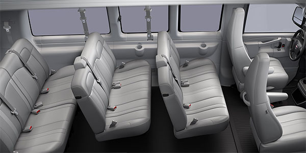 2026 GMC Savana Passenger comfort