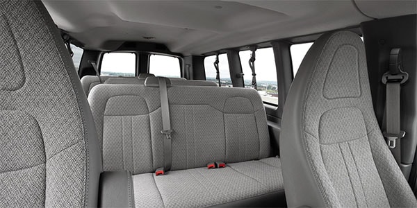 2026 GMC Savana Passenger comfort