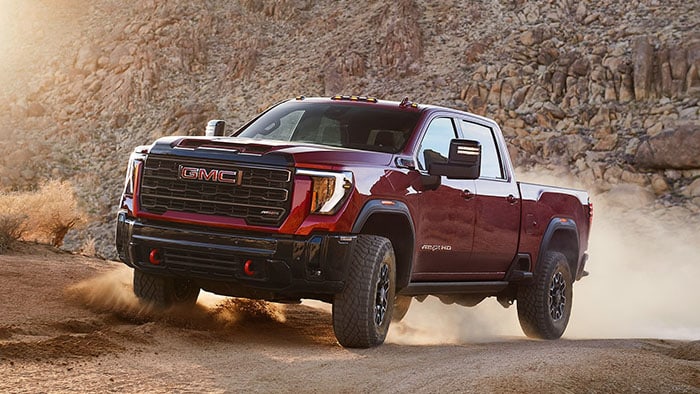 2026 GMC Sierra HD AT4 performance