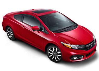 2015 Honda Civic Coupe appearance