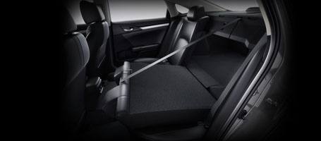 2016 Honda Civic Rear Seats