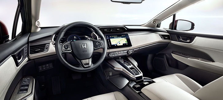 2019 Honda Clarity Fuel Cell comfort