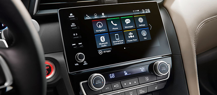 2019 Honda Insight Display Audio touch-screen