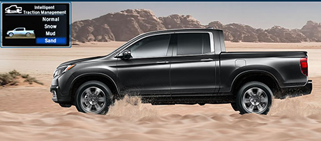 2019 Honda Ridgeline i-VTM4 AWD System