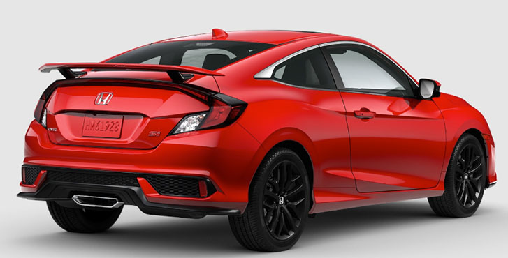 2020 Honda Civic Si Coupe appearance