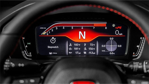 2026 Honda Civic Type R comfort