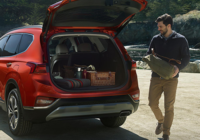 2019 Hyundai Santa Fe Cargo Space