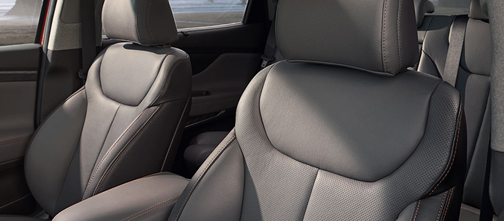 2019 Hyundai Santa Fe leather seating