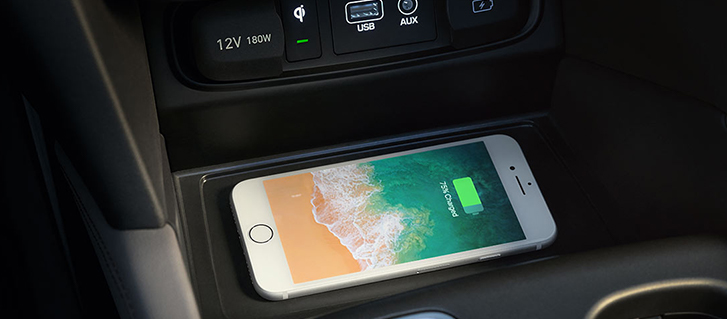 2019 Hyundai Santa Fe Wireless Device Charging