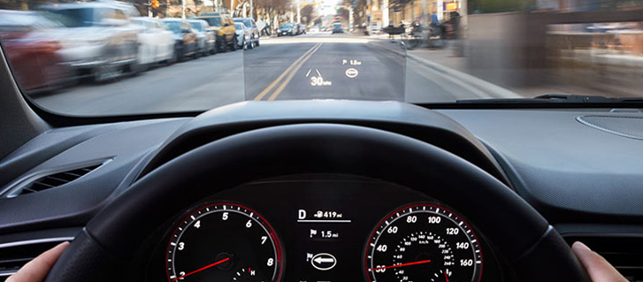 2019 Hyundai Veloster Heads-Up Display