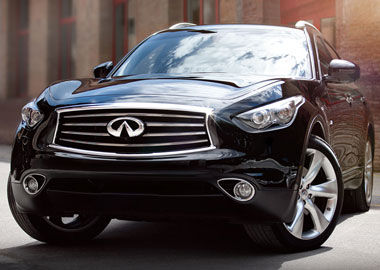 2016 INFINITI QX70 appearance