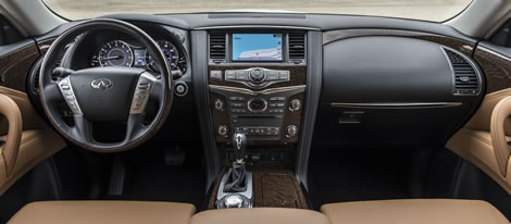 2017 INFINITI QX80 comfort