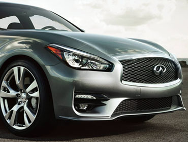 2019 INFINITI Q70 front fascia