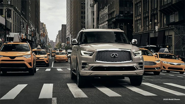 2021 Infiniti QX80 safety