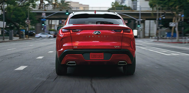 2022 INFINITI QX55 performance