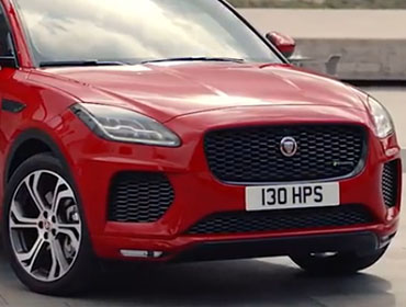 2018 Jaguar E-Pace appearance