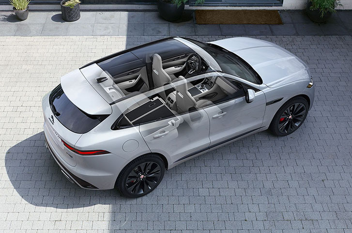 2021 Jaguar F-Pace appearance